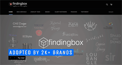 Desktop Screenshot of findingbox.com